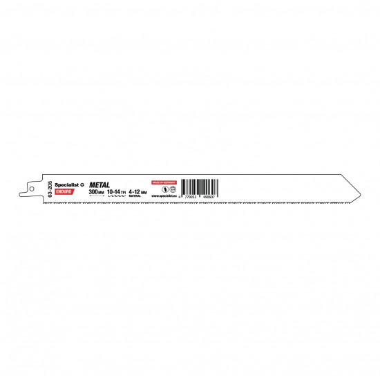 SPECIALIST+ Metāla zāģa asmens BI-METAL, 300 mm, 10-14 TPI