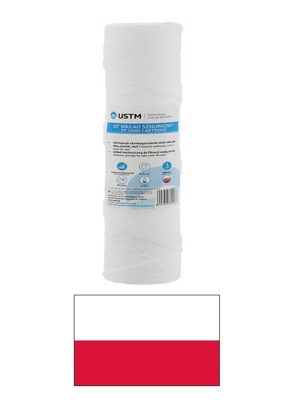 Filtra kārtridžs 10* PP  10 mikr